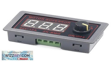ZK-BMG PWM DC Motor Controller Adjustable Speed DC 9-60V 12V 24V 48V Review