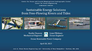 Sustainable Energy Solutions from Free-Flowing Rivers and Tides screenshot 2