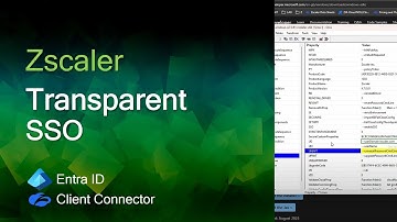 Setup Zscaler Transparent SSO