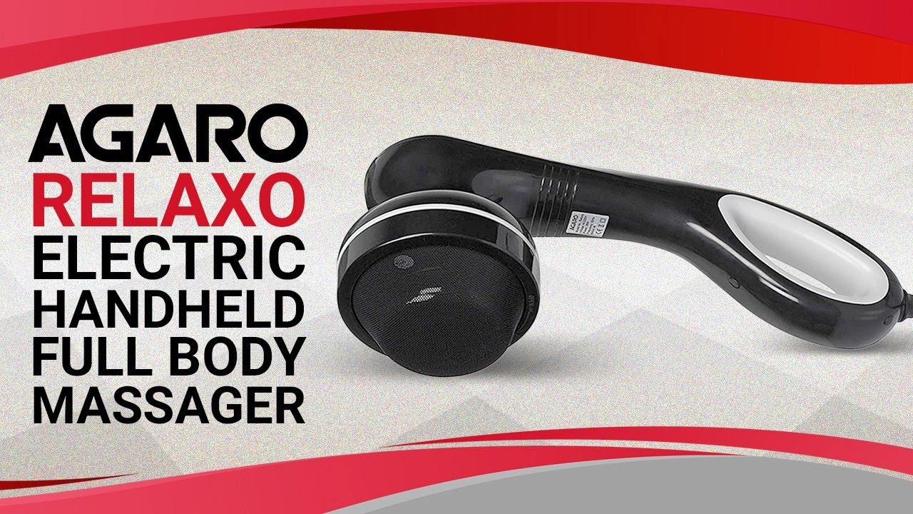 Best Massager I Shiatsu, Deep tissue, Exfoliating, Oil massage. AGARO Relaxo I Instant Pain Relief