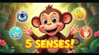 👉 “5 Senses Song for Kids 👀👂 | Sense Organs: Eyes, Ears, Nose, Tongue & Skin” screenshot 5