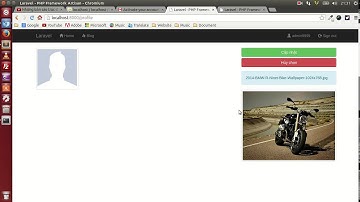 Tạo trang đăng ký và đăng nhập bằng Laravel - sử dụng ajax upload hình ảnh.