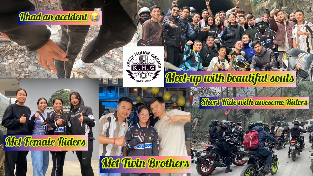 Riders Meet-up at Krazy House Garage Singtam on their 7year anniversary,Riders,Vloggers,Influencers