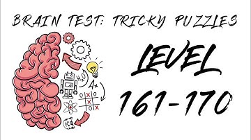Brain Test: Tricky Puzzles | Level 161-170 | GamePlay#17 Walkthrough