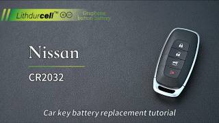 Learn how to replace the battery in your Nissan key fob #nissan #carkey #battery #replacement