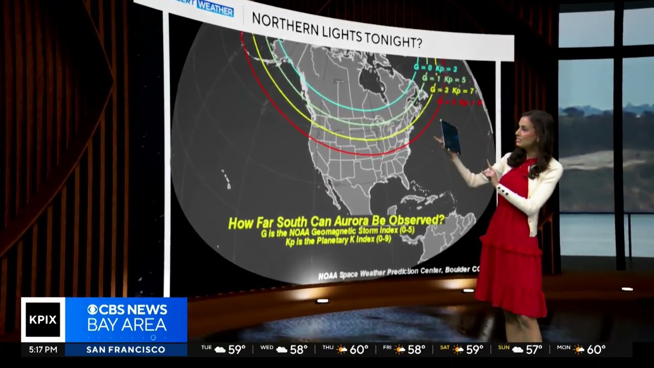 Geomagnetic storm to bring Northern Lights back across the United States tonight 1/19/26