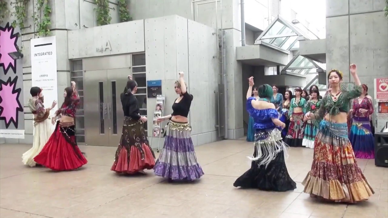 多摩美ベリーダンス ドラムソロ - YouTube