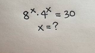 Solve for x in this nice Exponential equation | Math Olympiad Mathematics