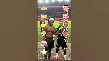 BUILD A PLAYER with Joe Weller and KSI at the Sidemen Charity Match 2025 #sidemen #football #ksi