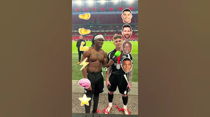 BUILD A PLAYER with Joe Weller and KSI at the Sidemen Charity Match 2025 #sidemen #football #ksi