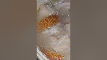 Delicious Home Cooked Old Cucumber Chicken Soup with Dried Red Dates