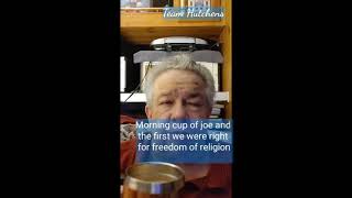 morning cup of Joe and your first Amendment right freedom of religion shorts