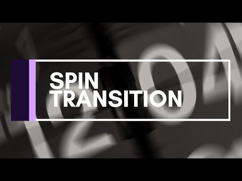 After Effects Tutorial | Spin Transition