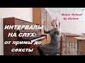 ИНТЕРВАЛЫ НА СЛУХ ОТ ПРИМЫ ДО СЕКСТЫ: как развить гармонический слух? Уроки сольфеджио