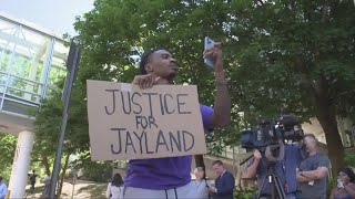 Protesters in Akron call for justice in deadly police shooting of Jayland Walker