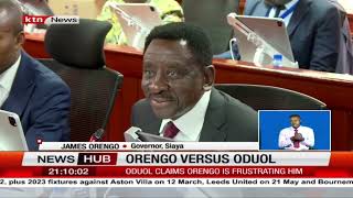 Siaya deputy governor Dr Oduol claims governor Orengo is frustrating him