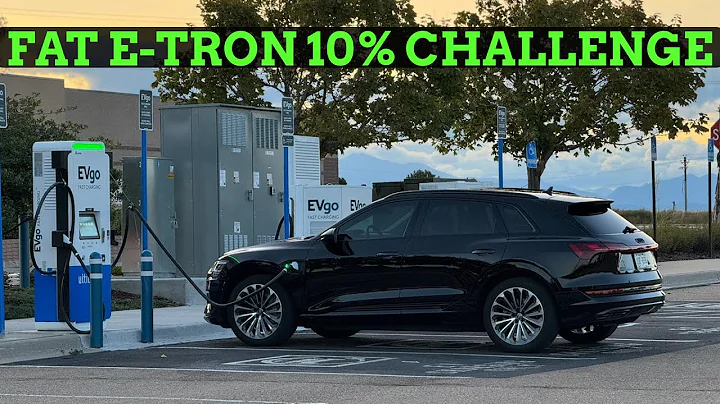 Old Audi E-Tron Perfectly Matches Q8 E-Tron In The 10% Challenge!