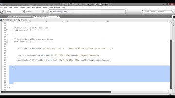 Unity 3D Türkçe Ders 23 GUI 3: Seçmeli Buton ve ToolBar