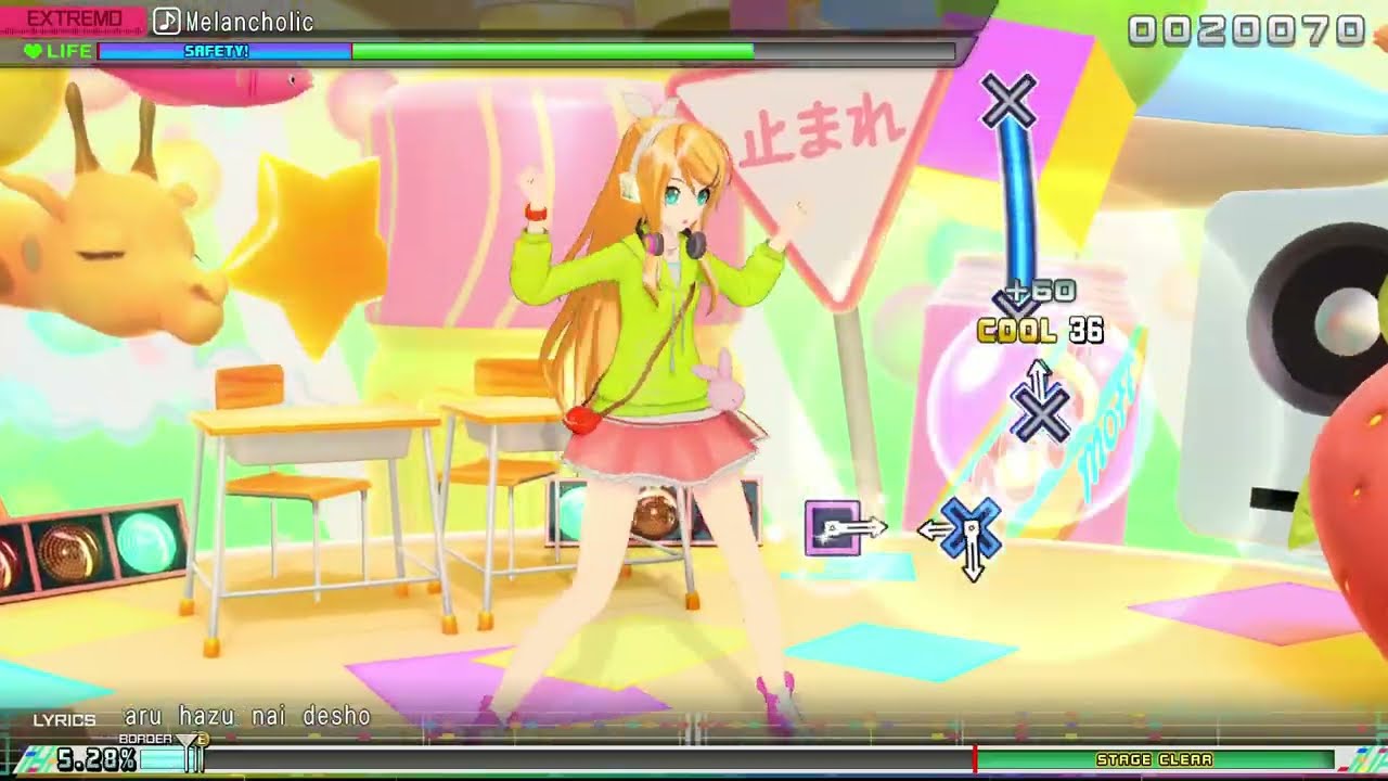 Hatsune Miku: Project DIVA MegaMix+ - Melancholic (Extreme/Perfect) New Classics Mod