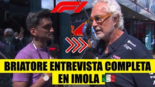 FLAVIO BRIATORE ENTREVISTA COMPLETA EN IMOLA 🇮🇹