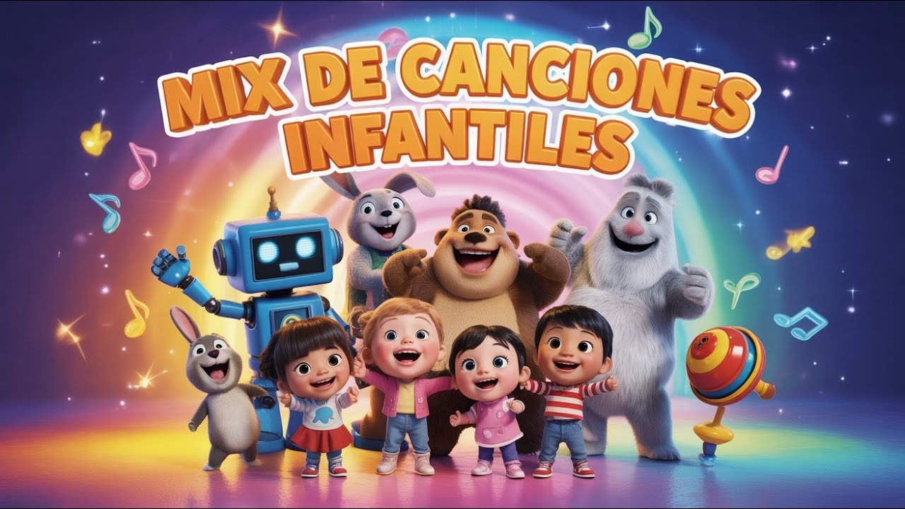 Mix Infantil para Cantar y Bailar 🎵 | PequeZone | Canciones para Niños 🧸🌈