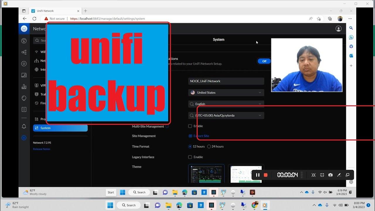 backup unifi controller configuration tips YouTube
