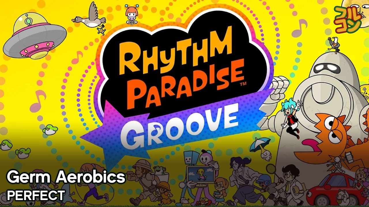 Rhythm Heaven Groove Controller Cam】Germ Aerobics Perfect - YouTube