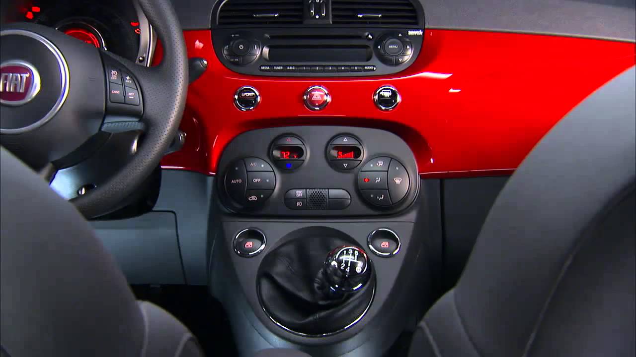 2014 Fiat 500 Headlight Control YouTube