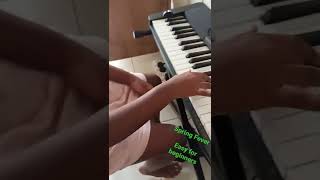 Spring Fever Songeasy For Beginners On Pianokeyboard