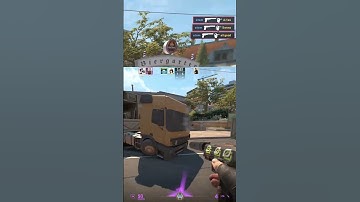 Going crazy #cs2 #overpass #shorts