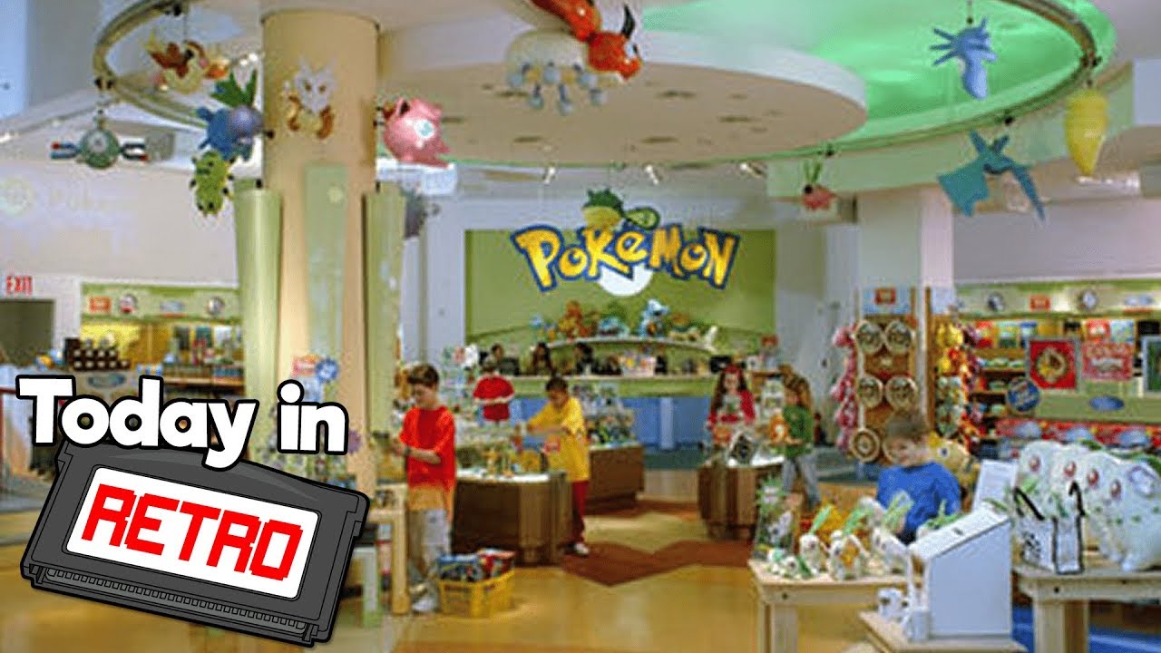 Pokemon Center New York | Today In Retro - YouTube