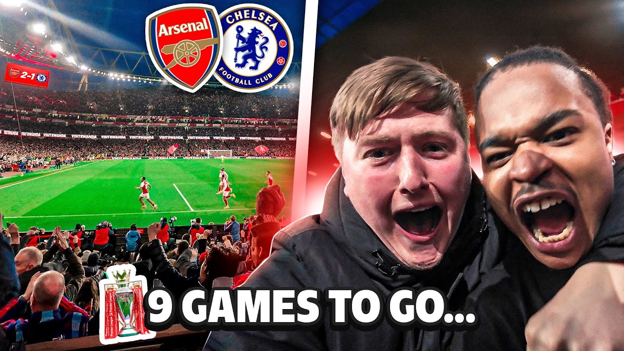EMIRATES ERUPTS! 🔴 Arsenal 2-1 Chelsea |
