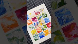 I tried the viral abstract grid art 🎨