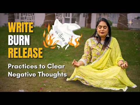 How to remove negative thoughts ?