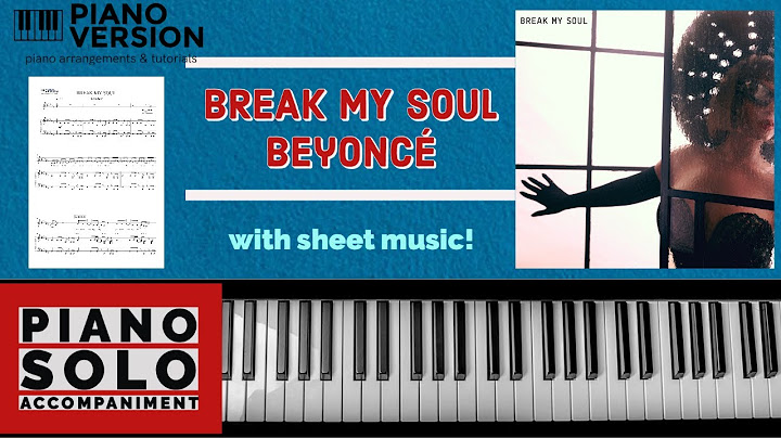 Break My Soul Piano version - Piano performance video thumbnail