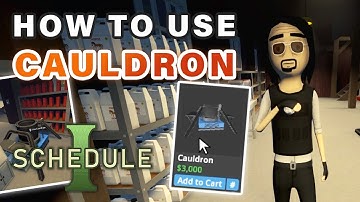 How to Use the Cauldron to Make Coke ► Schedule 1