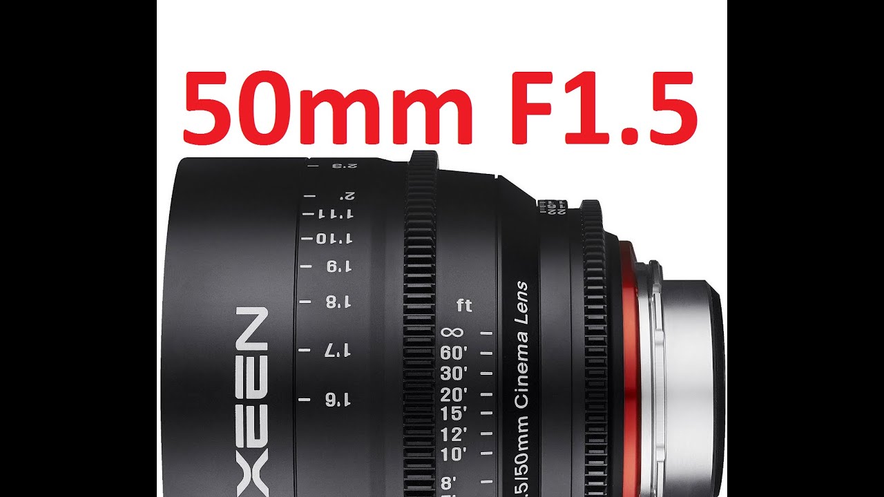 Xeen XN50-C 50mm T1.5 - specs