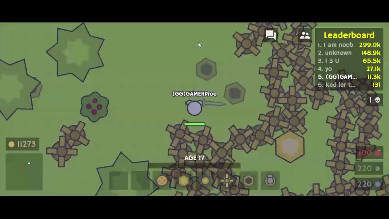 MooMoo.io Katana+Musket Insta Stacked || [GG]MODv1 Still In Work Share at 500 subs || [GG]GAMER