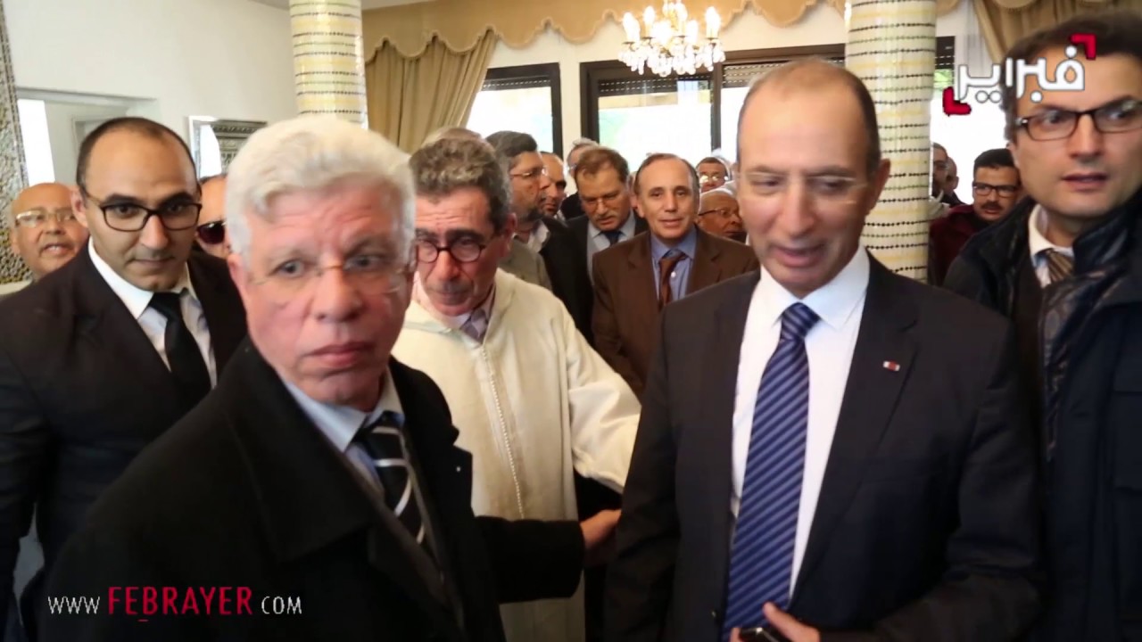 لحظة وصول وزير الداخلية إلى جنازة الراحل بوستة | فبراير تيفي