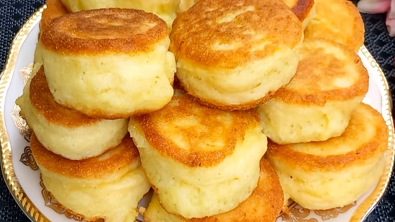 No flour needed! In just 5 minutes! Without an oven, you'll get a large quantity of breakfast!