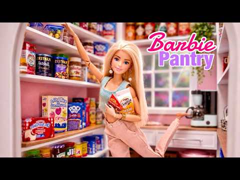 I Built & Stocked the Ultimate Barbie Pantry!