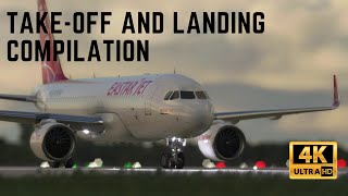 Take-off and landing compilation / Microsoft Flight Simulator 2020 4K