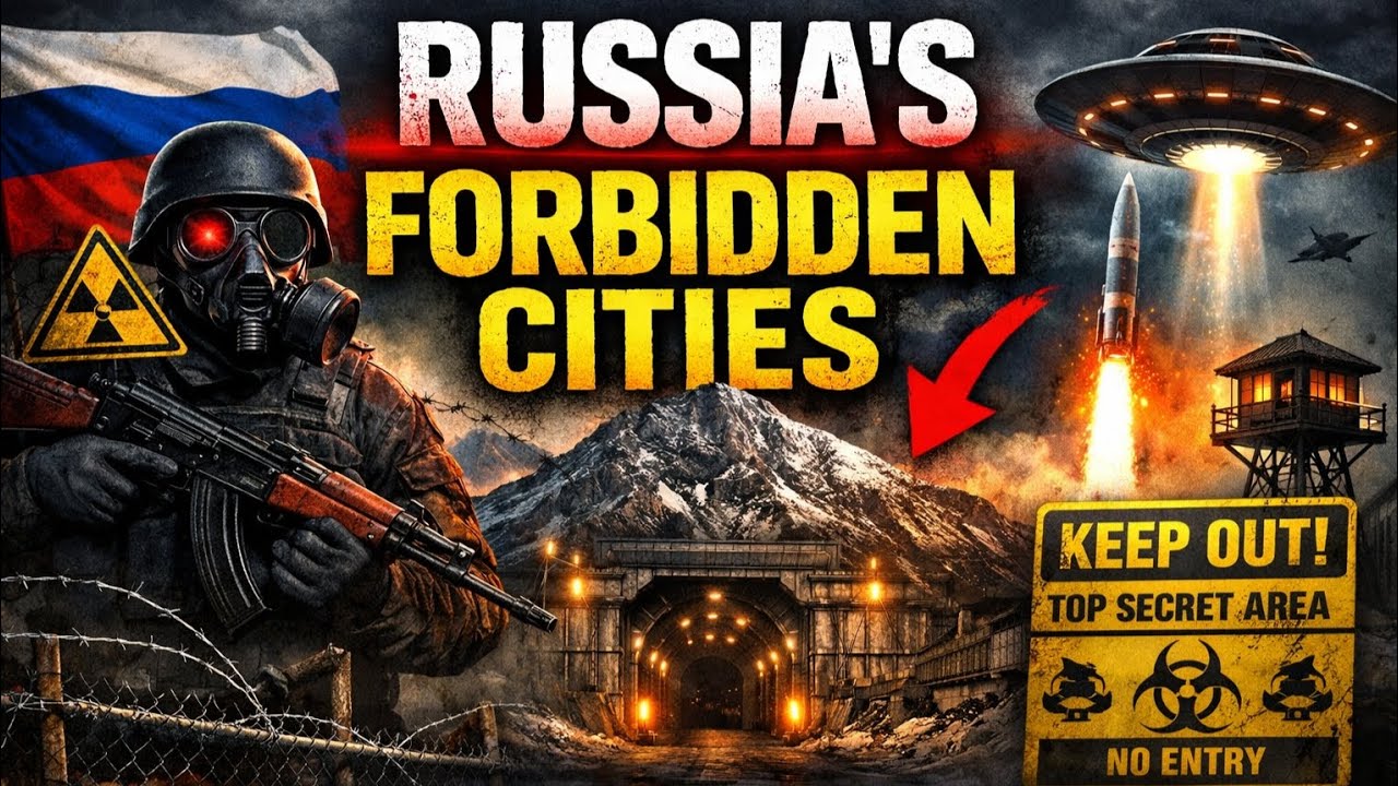 Russia’s Forbidden Cities EXPOSED! | Hidden Bases, UFO Secrets & Doomsday Bunkers
