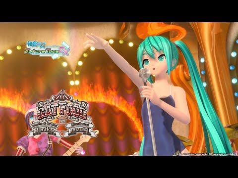 【PS4 DIVA FT】キャットフード【初音ミク：スクール競泳（ディープスカイ）】