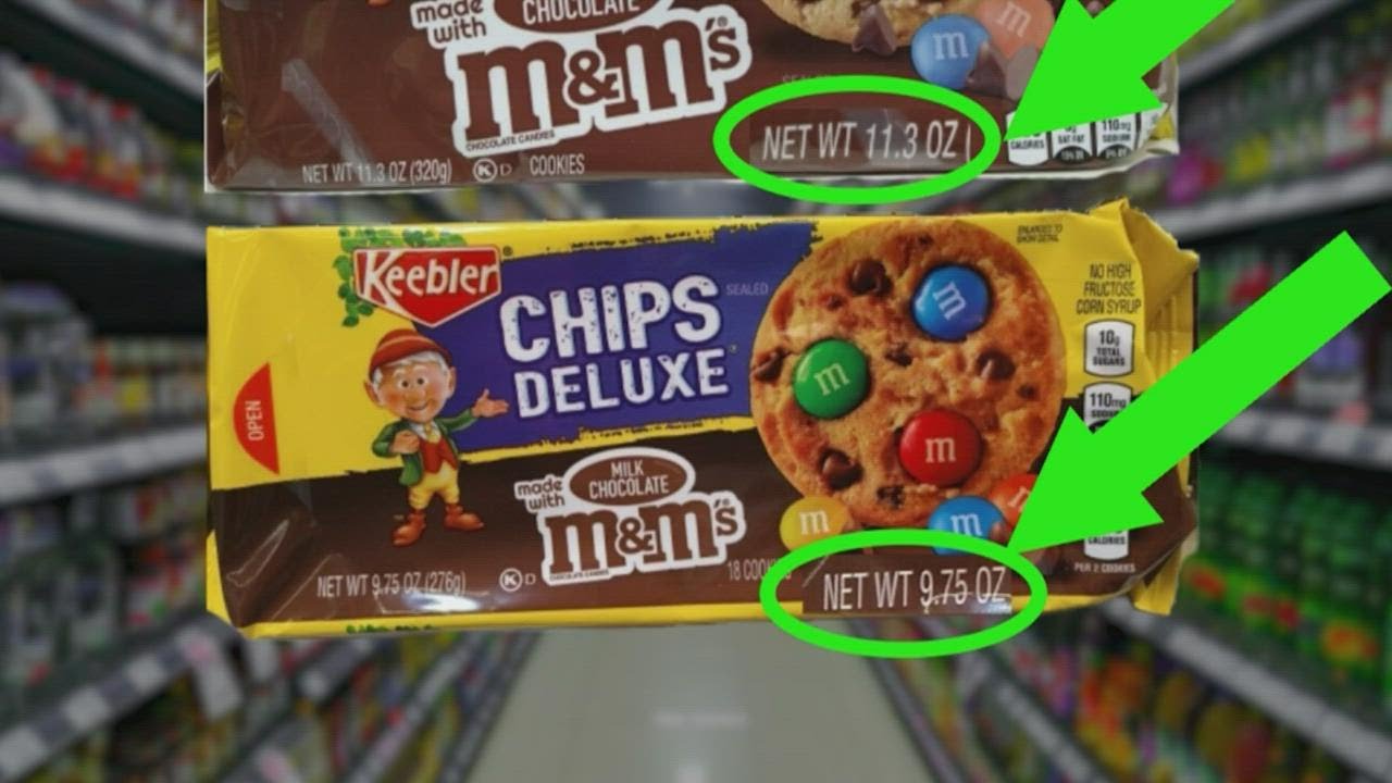 Shrinkflation Fewer cookies, Gatorade gets a waistline, other examples