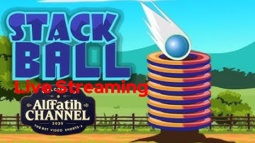 Alfatih Live Stack Ball 3d #stackball #gameslive #shortsfeed #gaming #youtubelive