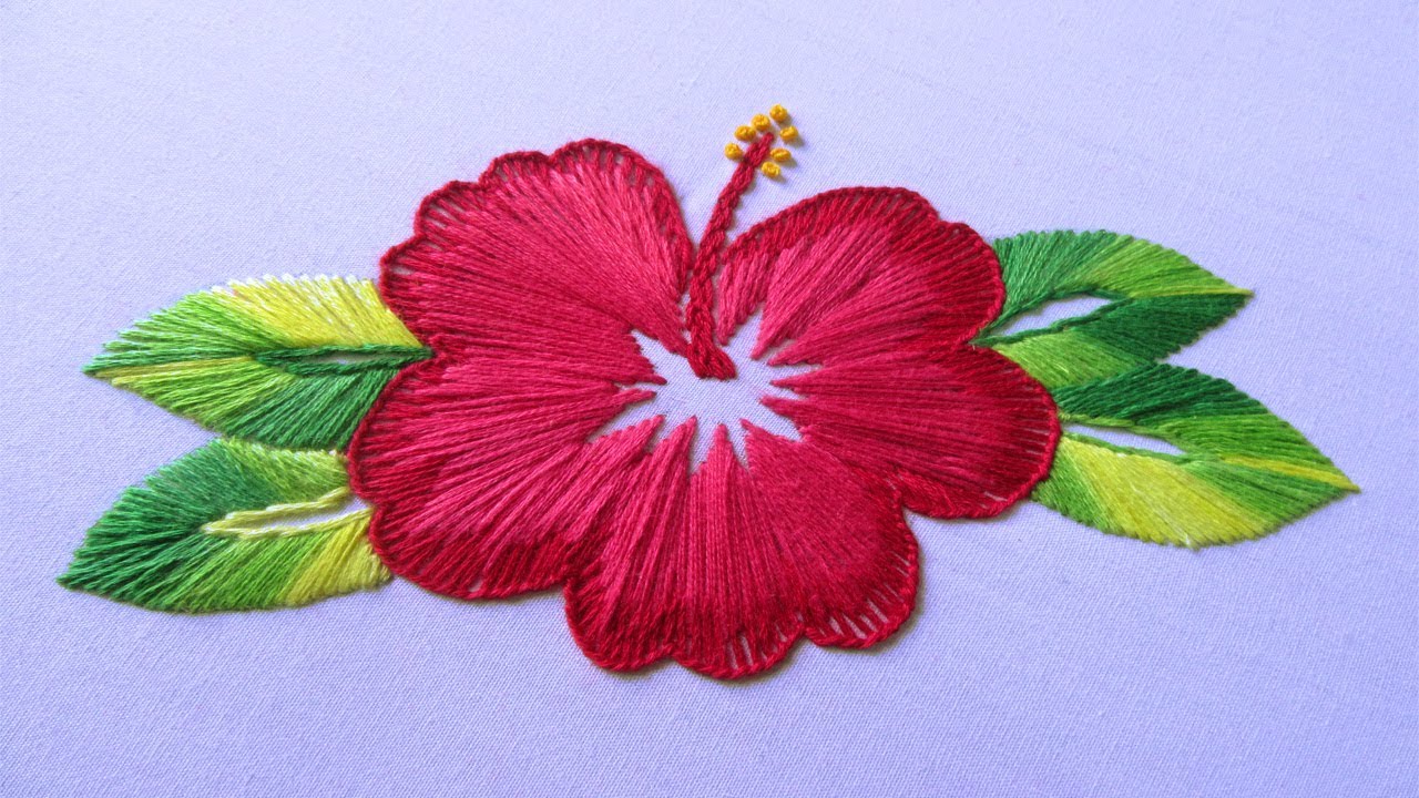 Hand Embroidery | China Rose Embroidery | Hand Embroidery ...
