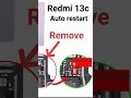 Redmi 13c Auto Restart Problem #shorts #youtube