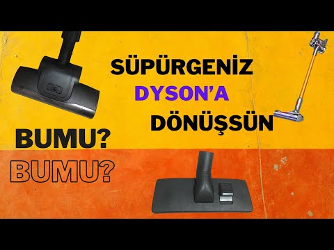 SÜPÜRGENİZİ DYSON A DÖNÜŞTÜRÜN! BÜTÜN SÜPÜRGELERE UYUMLU SÜPÜRGE APARATI