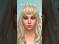 My Sim WITH &amp; WITHOUT CC The Sims 4